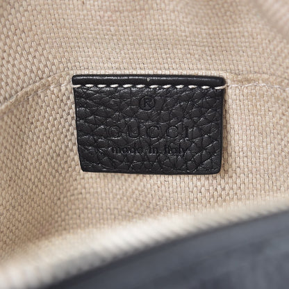 Gucci Pebbled Calfskin Small Soho Disco Bag Black 6 of 8