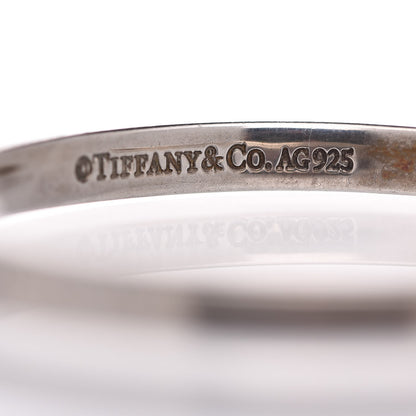 Tiffany Sterling Silver Narrow 1837 Cuff Bracelet 4 of 4
