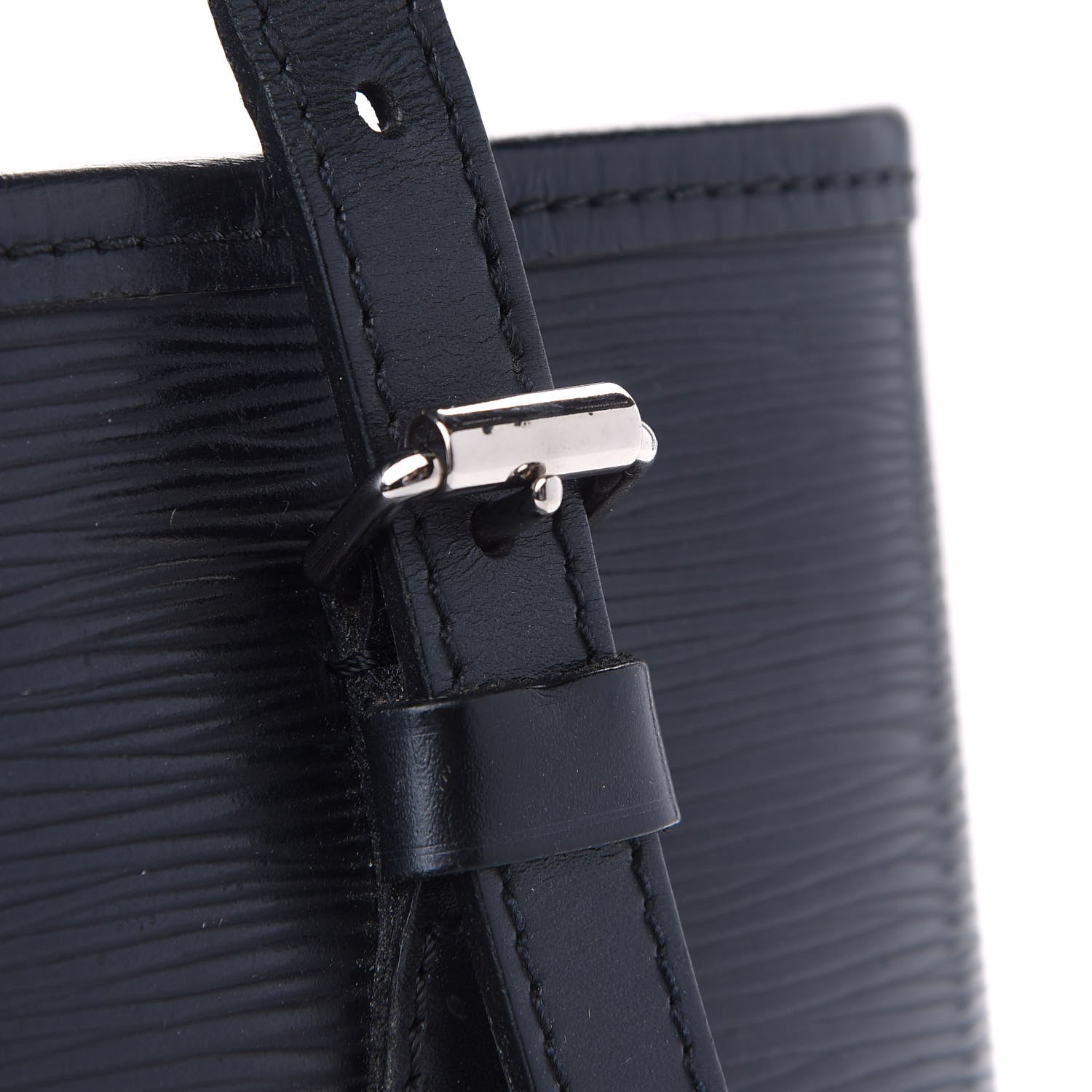 Louis Vuitton Epi Petit Bucket 23 Black 9 of 10