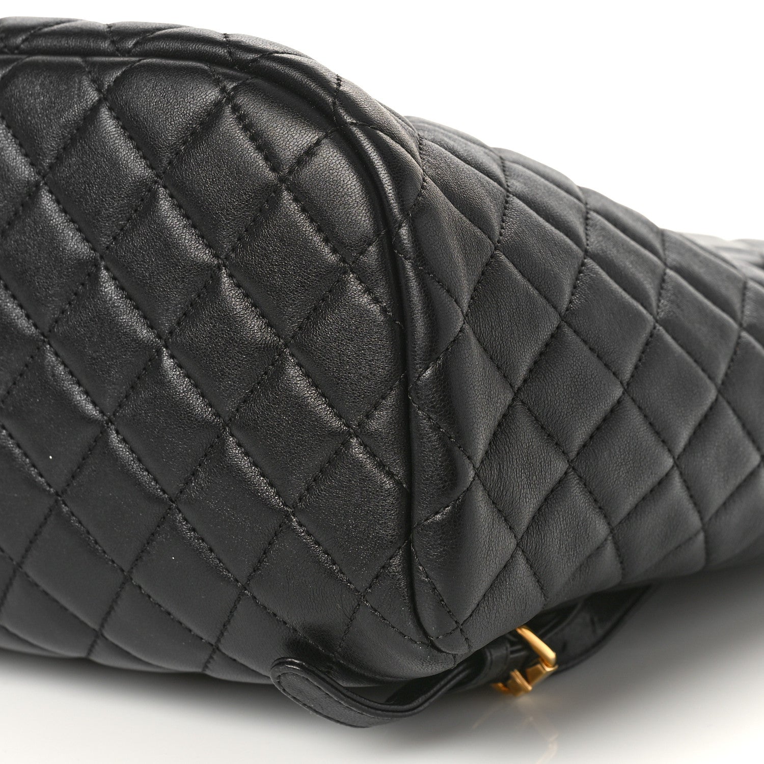 Chanel Lambskin Quilted Large Urban Spirit Backpack Black 9 of 11