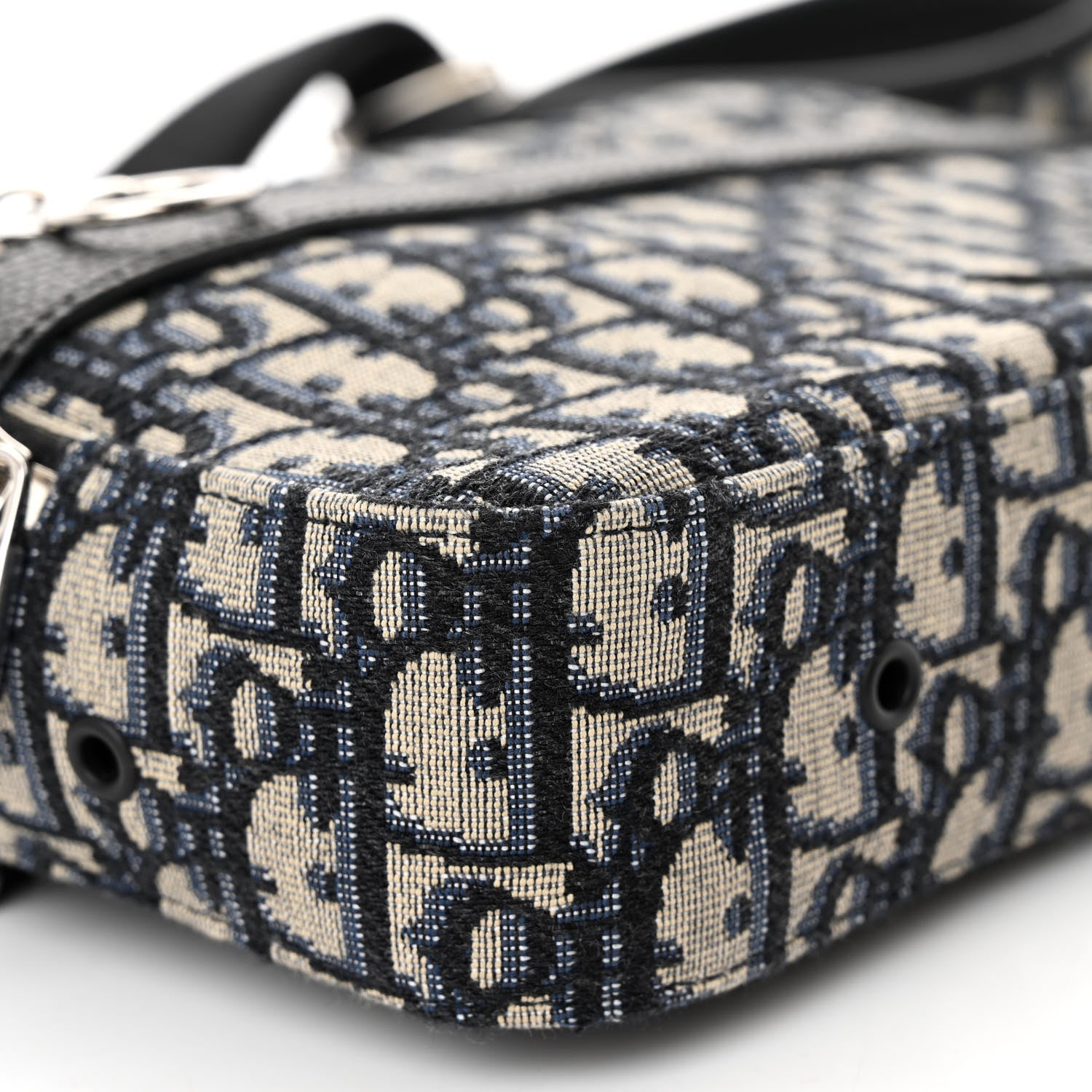Christian Dior HOMME Oblique Safari Messenger Blue 8 of 9