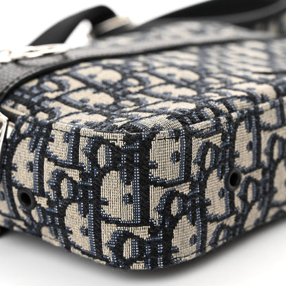 Christian Dior HOMME Oblique Safari Messenger Blue 8 of 9