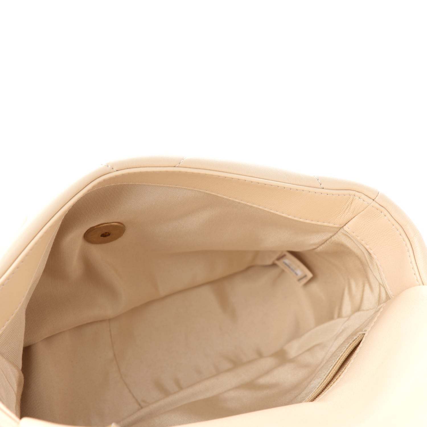 Chanel Lambskin Quilted Medium Chanel 19 Flap Beige 5 of 10