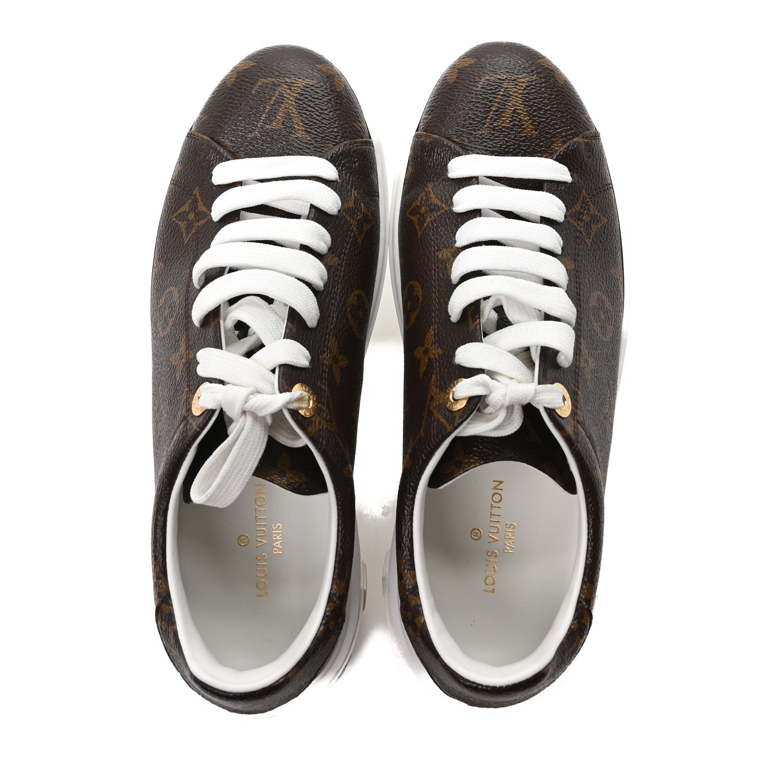 Louis Vuitton Monogram Time Out Sneakers 37.5 2 of 10