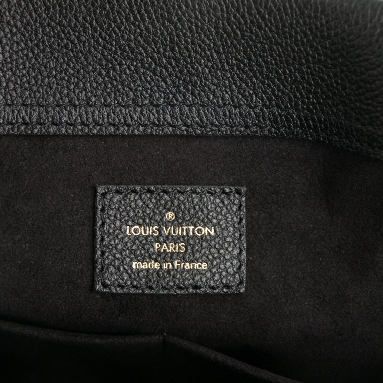 Louis Vuitton Monogram Pallas Shopper Black 6 of 7