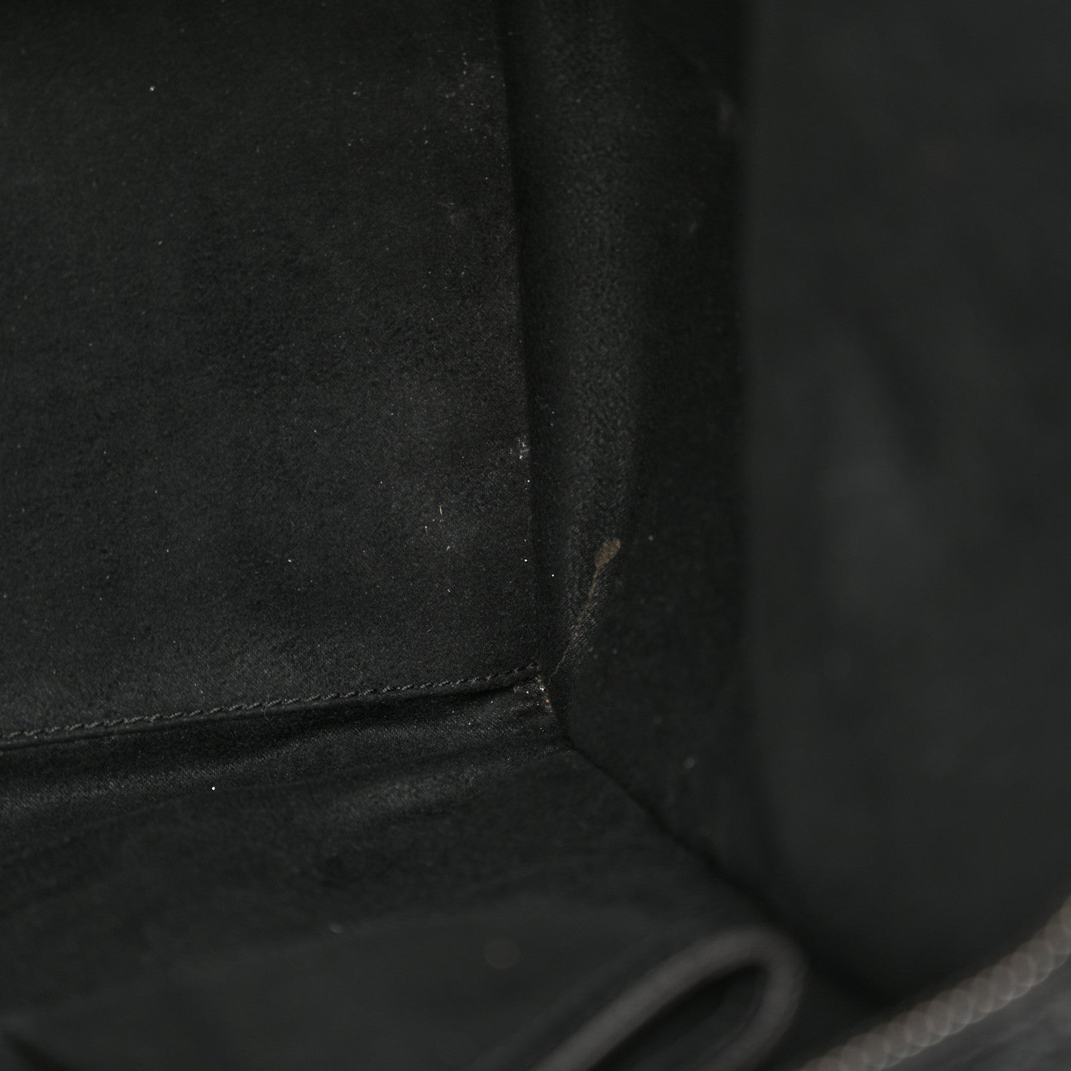 Celine Drummed Calfskin Mini Luggage Black 13 of 19