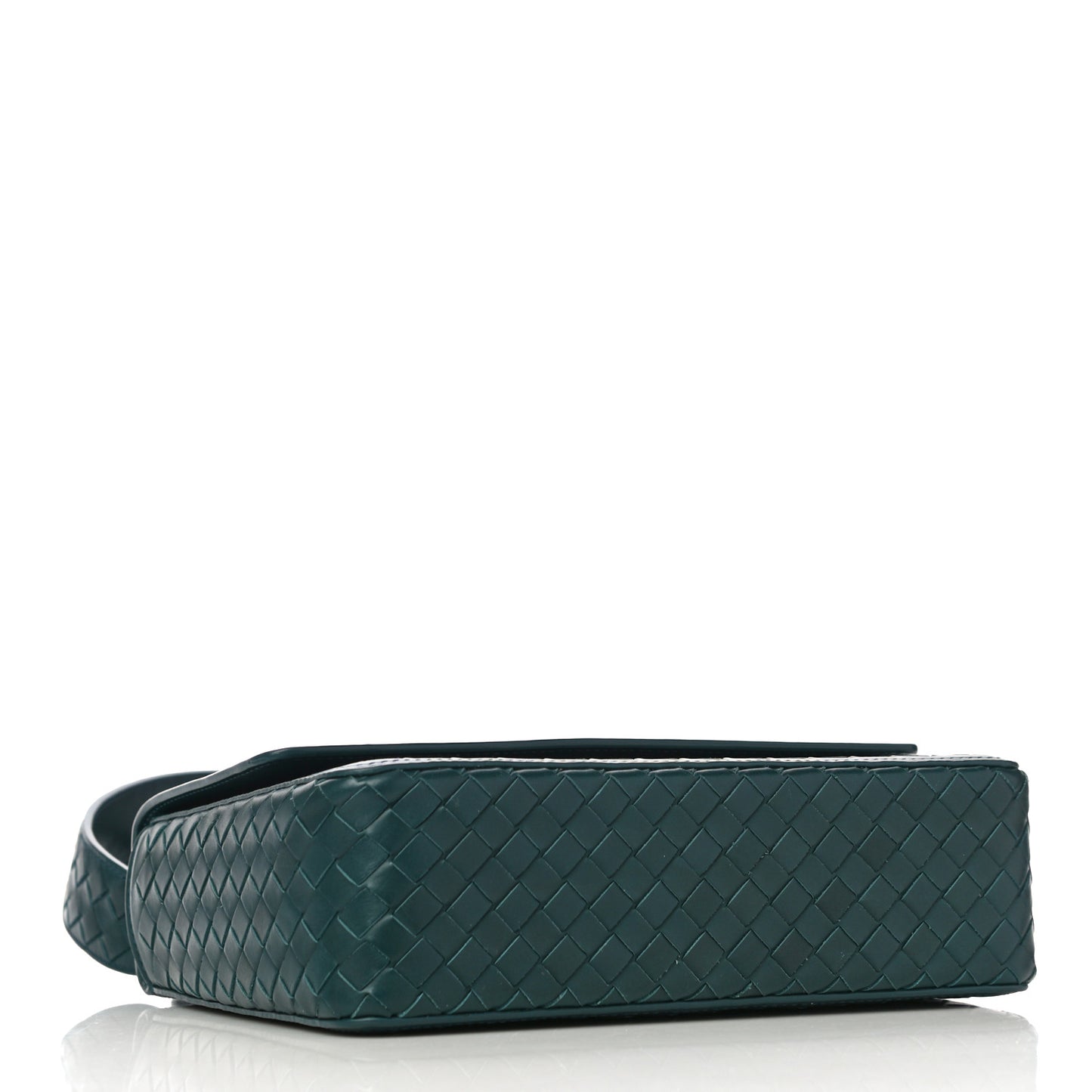 Nappa Intrecciato Alumna Bag Blue