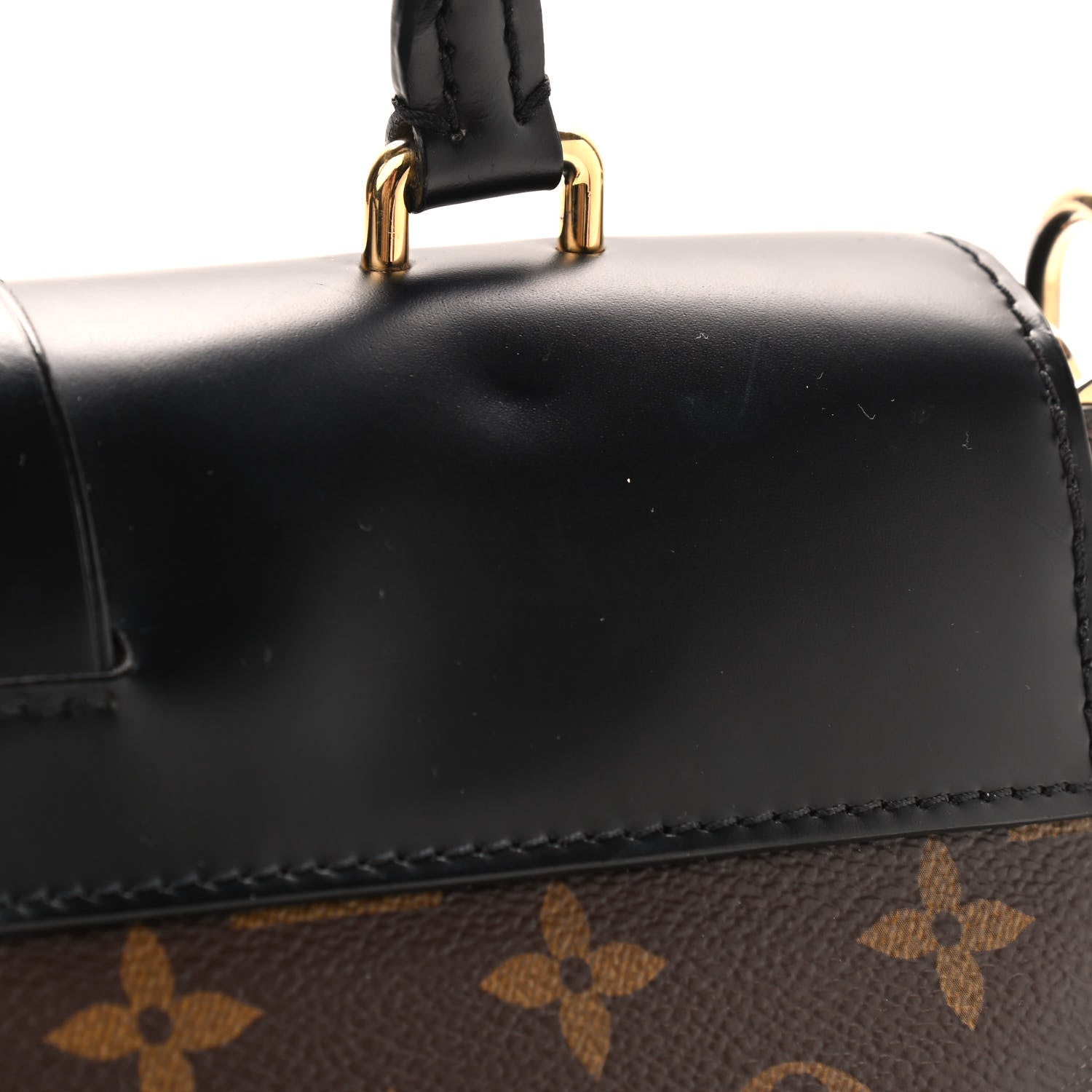 Louis Vuitton Monogram One Handle Flap Bag MM 7 of 11