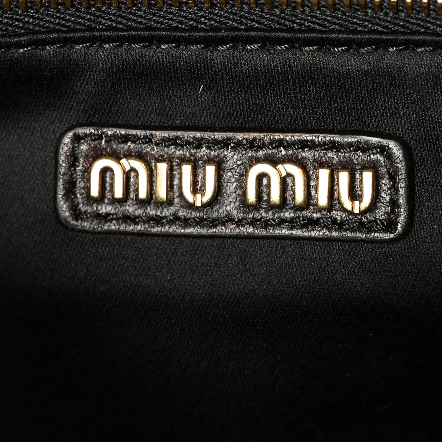 Miu Miu Nappa Matelasse Arcadie Top Handle Bag Sabbia Caffe 6 of 13