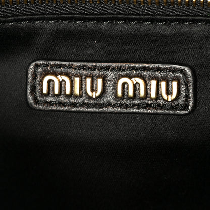 Miu Miu Nappa Matelasse Arcadie Top Handle Bag Sabbia Caffe 6 of 13