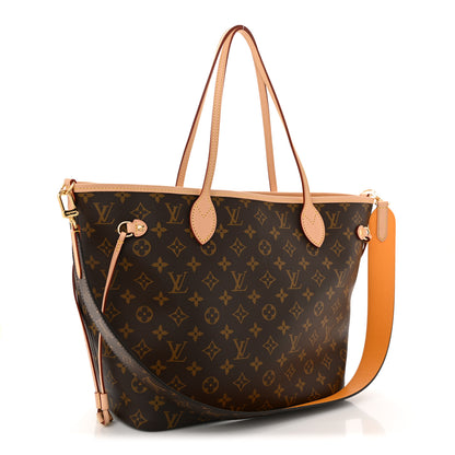Louis Vuitton Monogram Inside Out Neverfull Bandouliere MM Jaune Safran 3 of 10