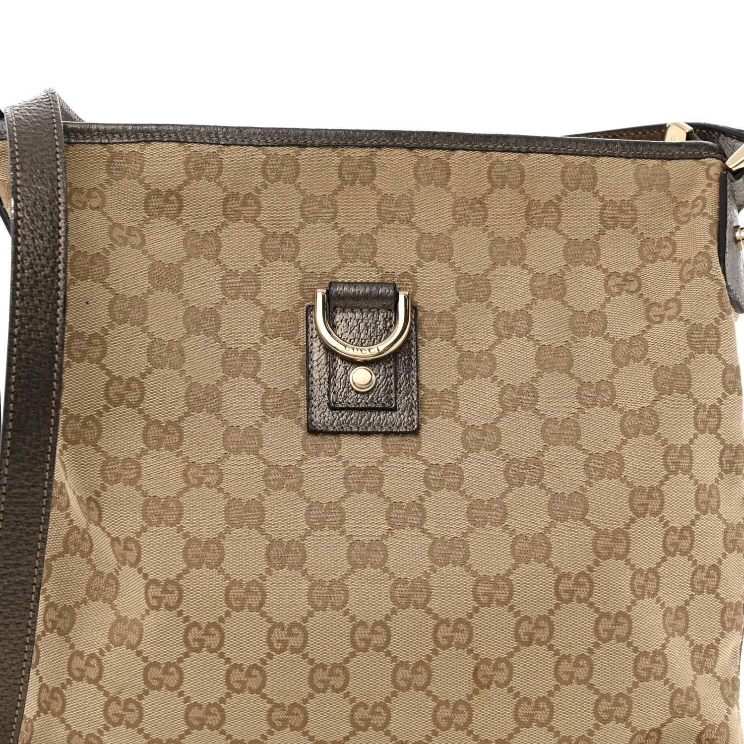 Gucci Monogram Abbey Messenger Bag Pewter 9 of 14