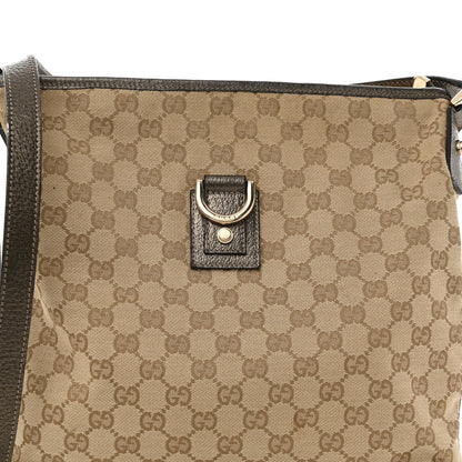 Gucci Monogram Abbey Messenger Bag Pewter 9 of 14