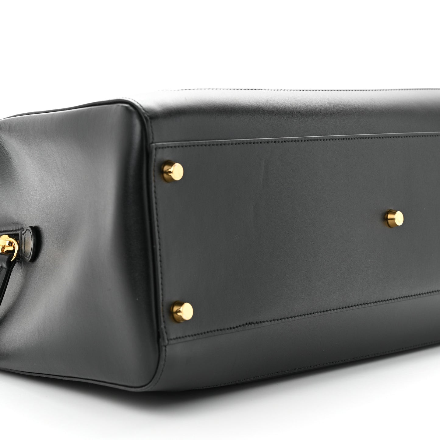 Boarded Plutone Calfskin Large Jackie 1961 Tote Black