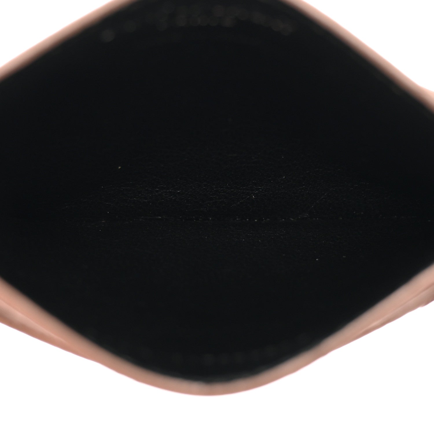 Saint Laurent Grain De Poudre Matelasse Chevron Monogram Credit Card Case Fard 5 of 8