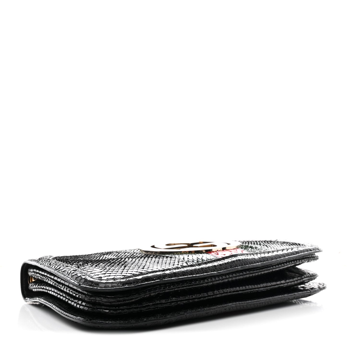 Snakeskin Web Blondie Hobo Black