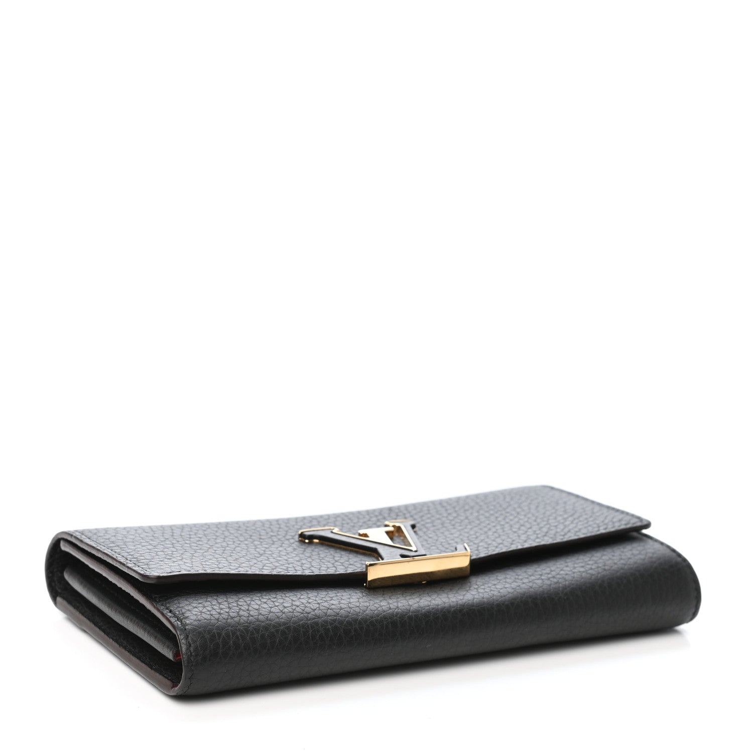 Louis Vuitton Taurillon Capucines Wallet Black 4 of 7