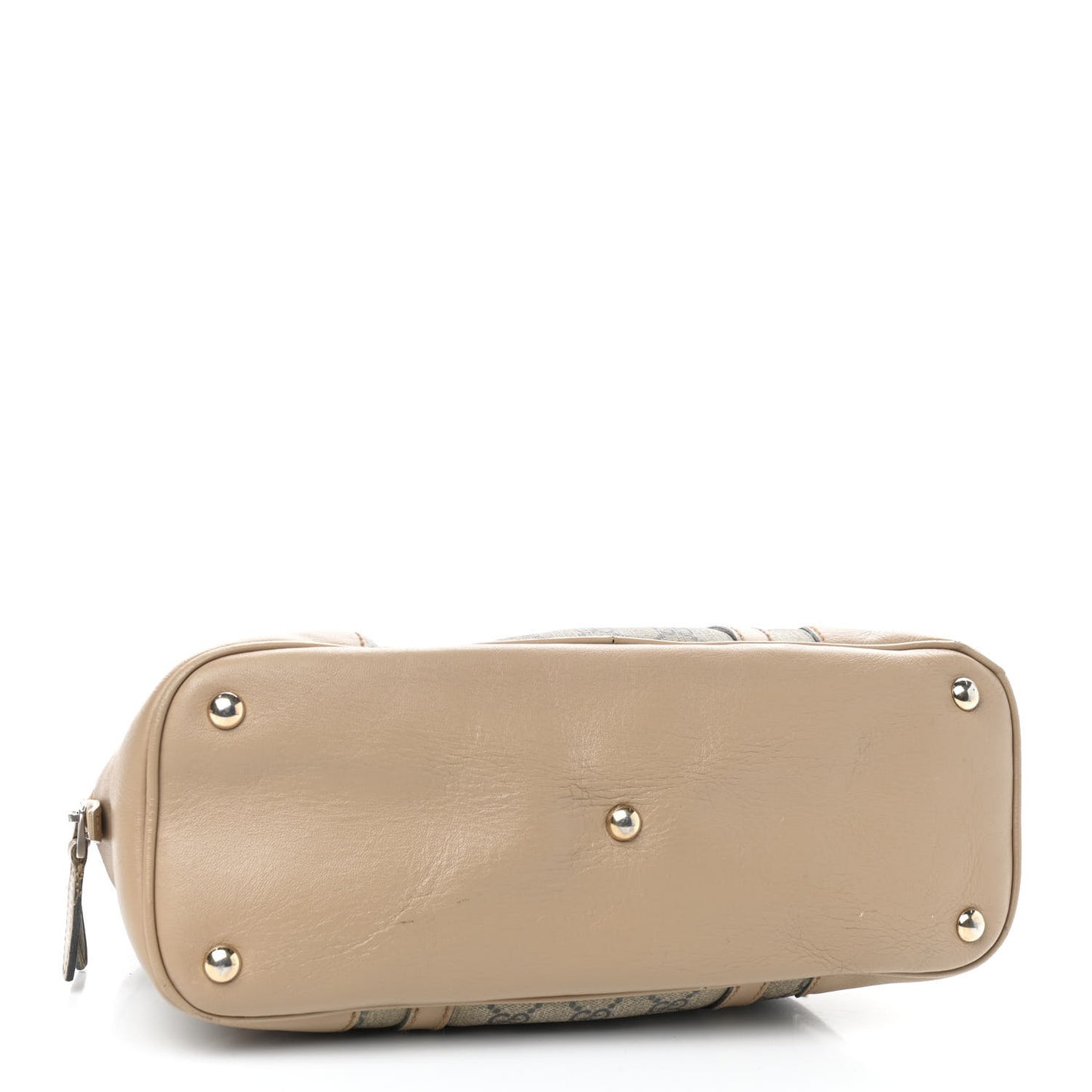 GG Supreme Monogram Small Nice Top Handle Dome Bag Beige