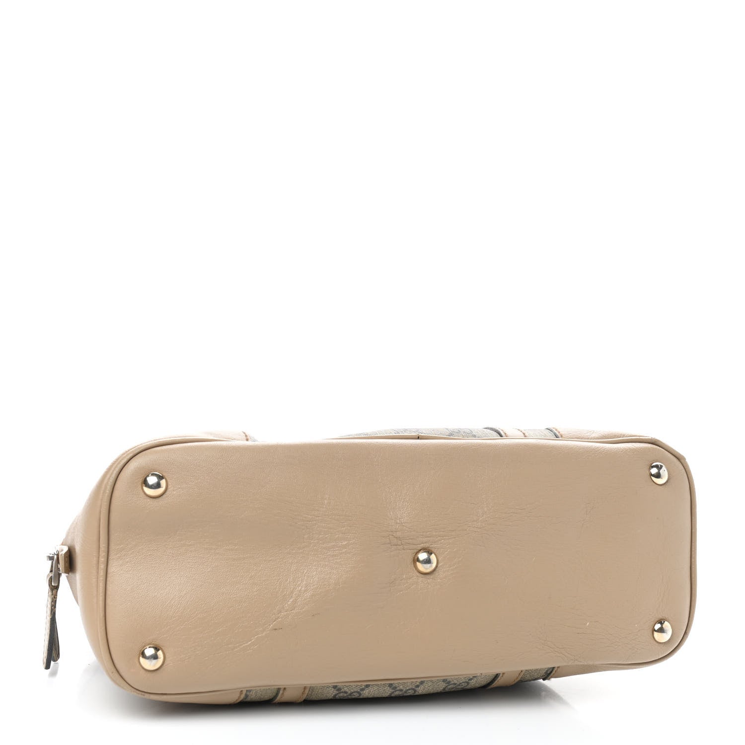 Gucci GG Supreme Monogram Small Nice Top Handle Dome Bag Beige 3 of 12