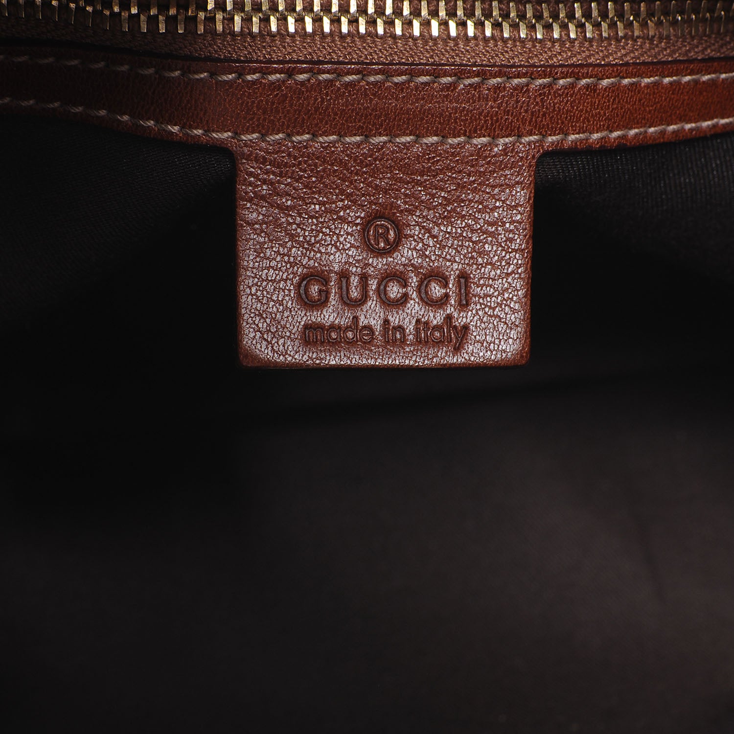 Gucci Monogram Medium Horsebit Hobo Brown 6 of 7