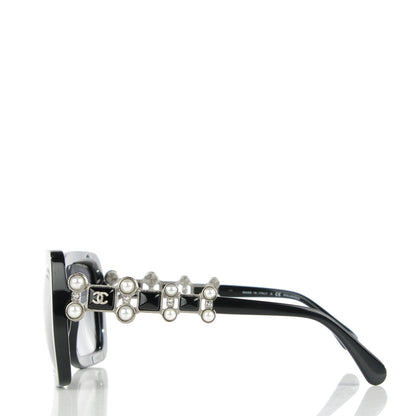 Chanel Pearl Crystal Bijoux Polarized Sunglasses 5335-H-B Black 6 of 7