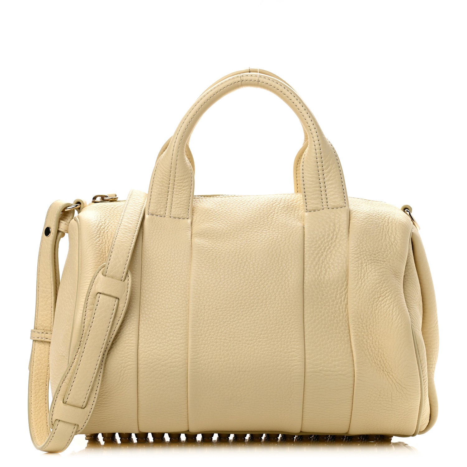 Alexander Wang Pebbled Lambskin Rocco Soft Meringue Pale Gold Hardware 1 of 8