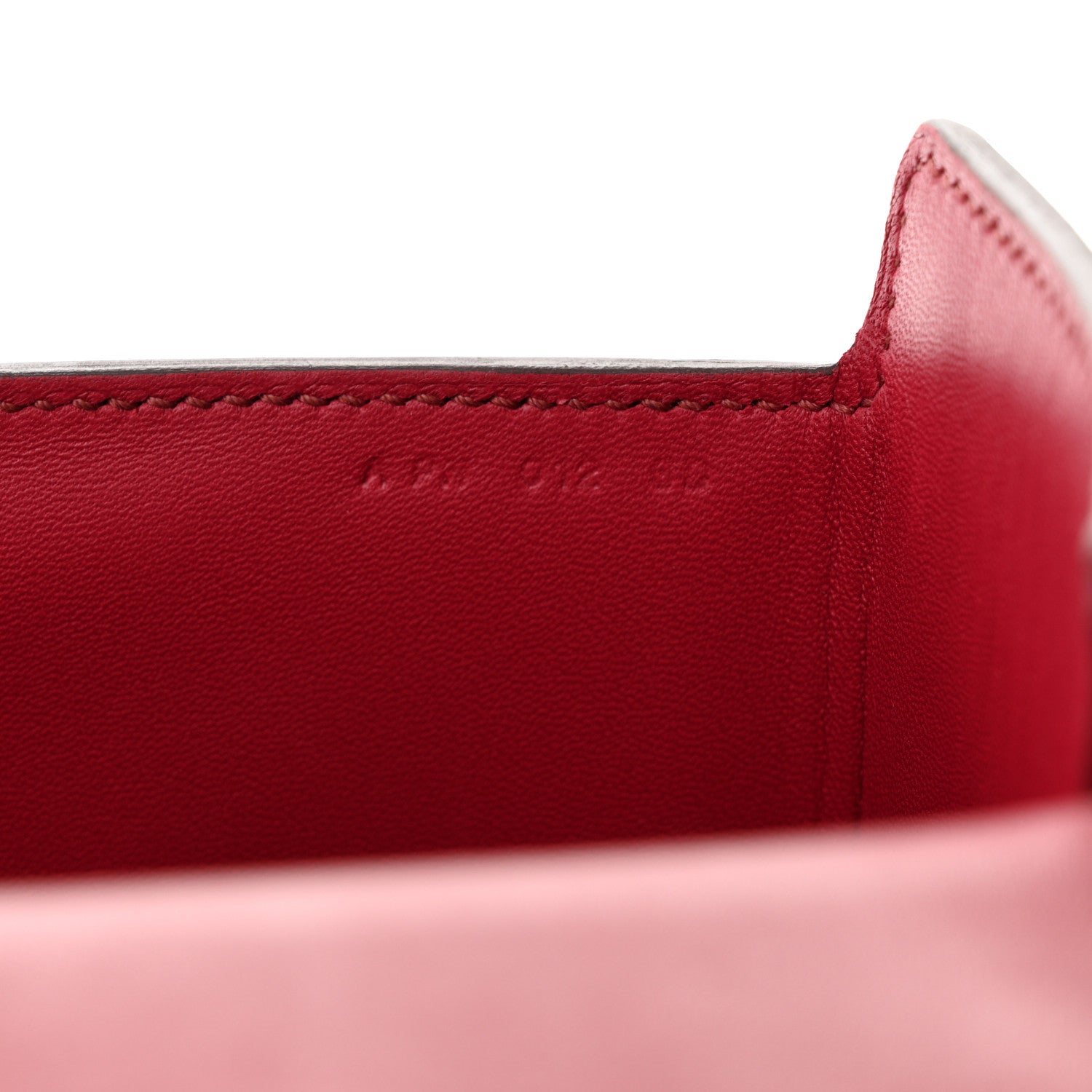 Hermes Villandry Calfskin Cinhetic Boxy Top Handle Bag Rubis 7 of 14