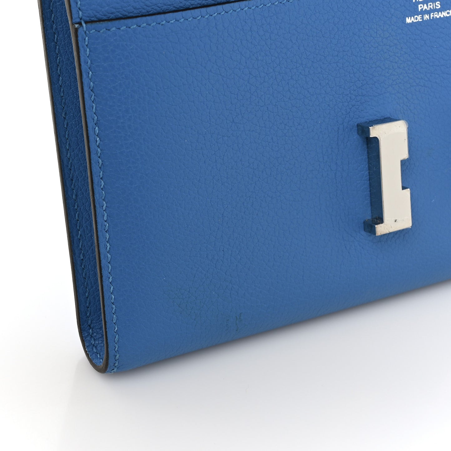 Evercolor Constance Long Wallet Bleu Zellige