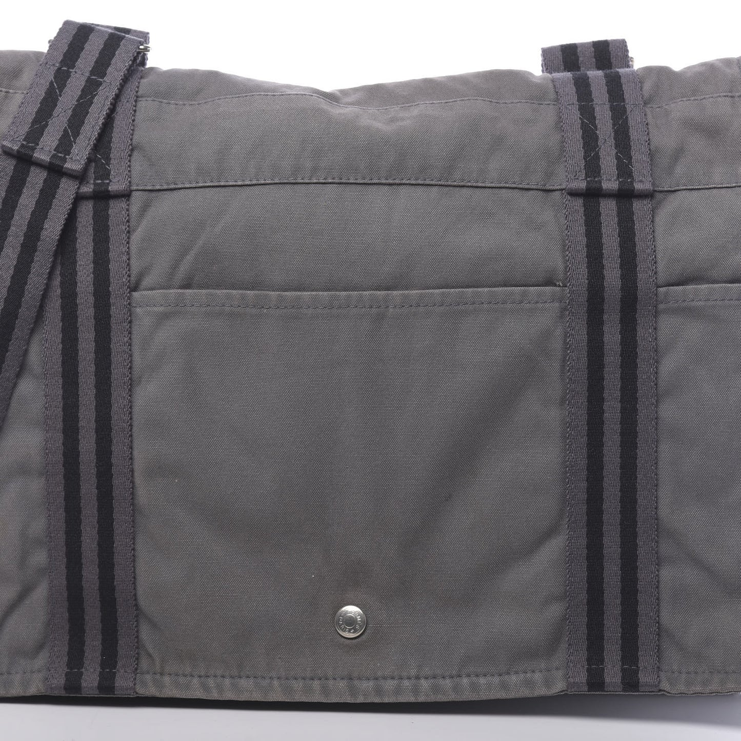 Canvas Herline Messenger Bag Grey