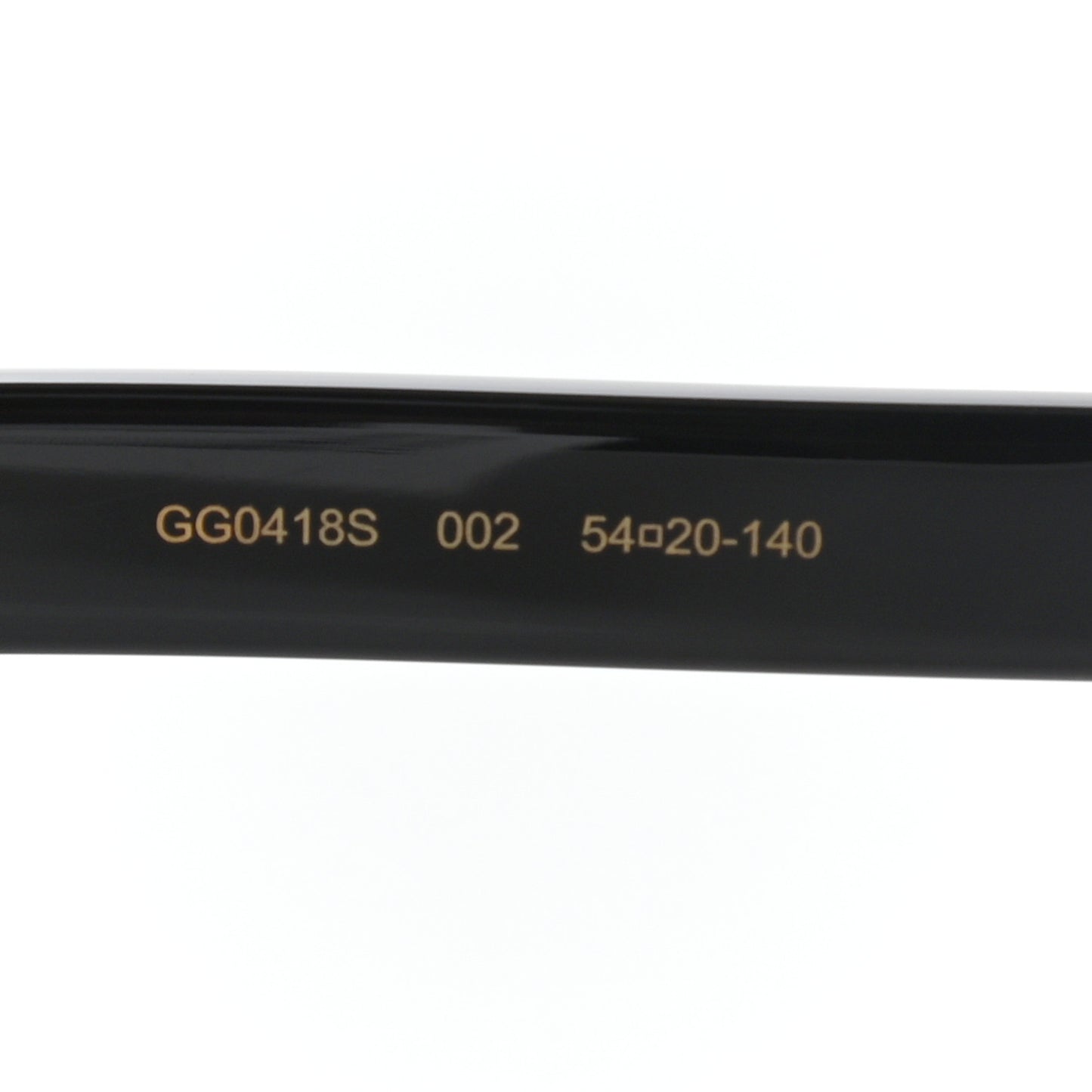 Crystal Square Frame GG Sunglasses GG0418S Black Pink