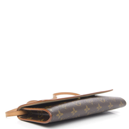 Louis Vuitton Monogram Pochette Twin GM 4 of 12