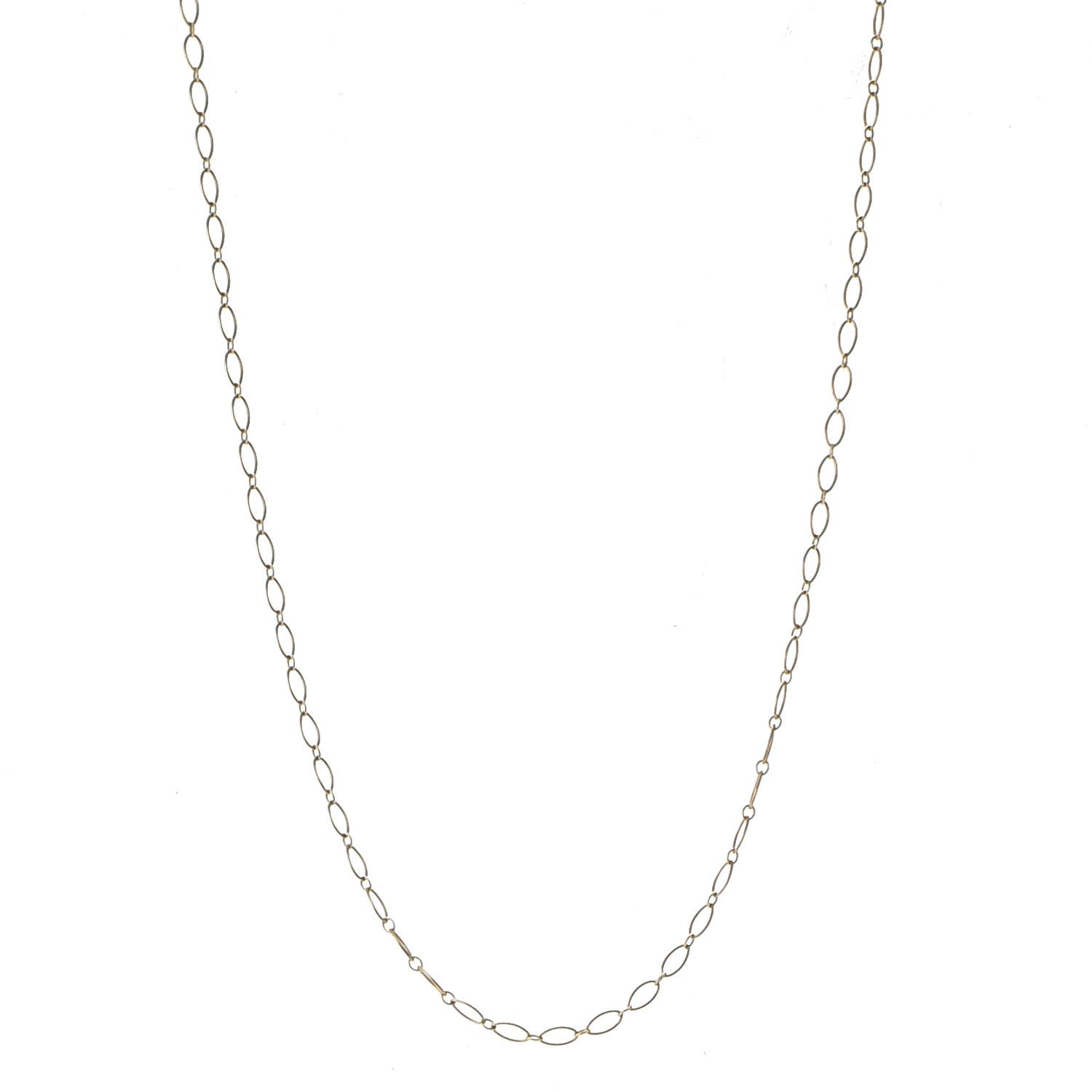 Tiffany 18K Yellow Gold Oval Link Chain 1 of 7