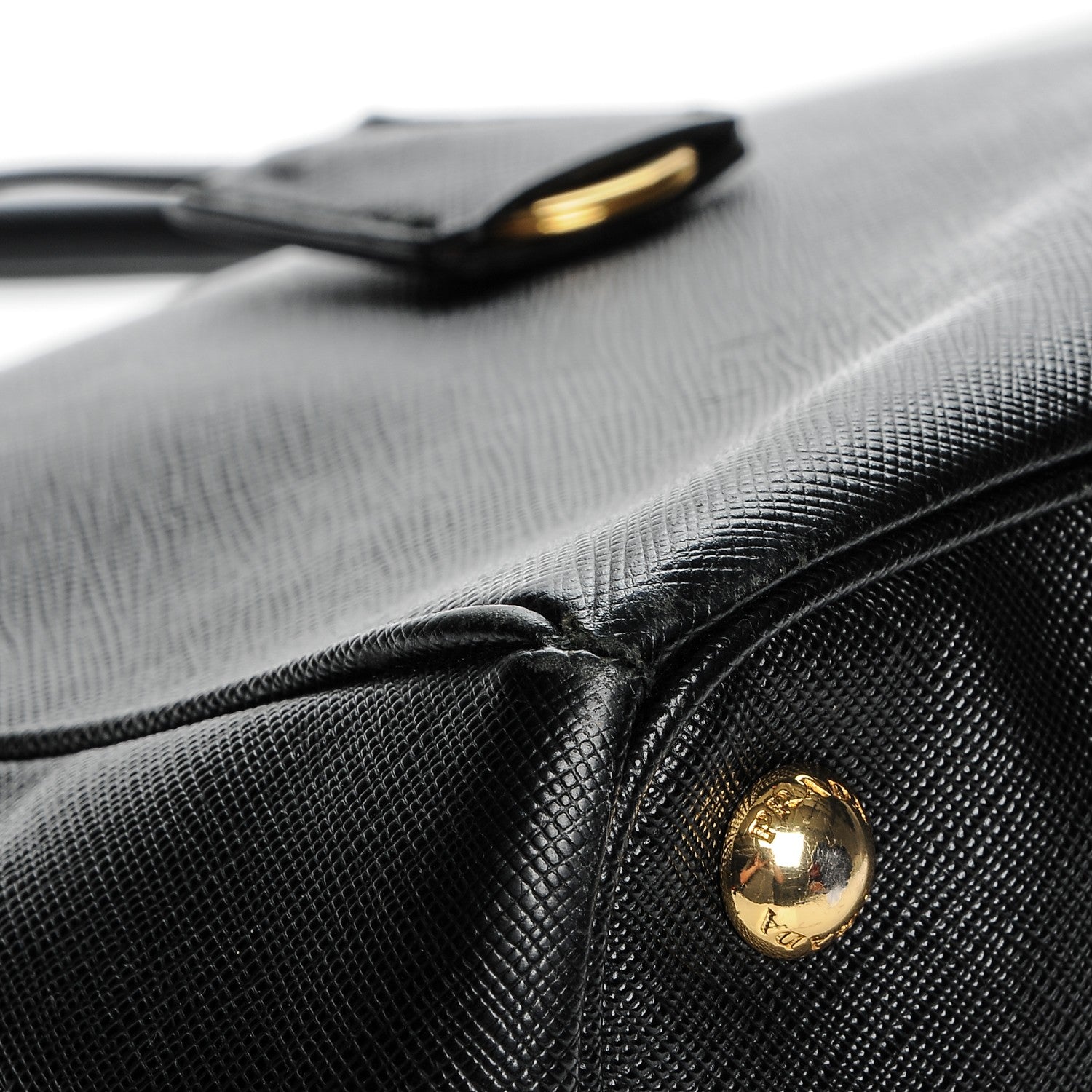 Prada Saffiano Large Galleria Double Zip Tote Black 20 of 20