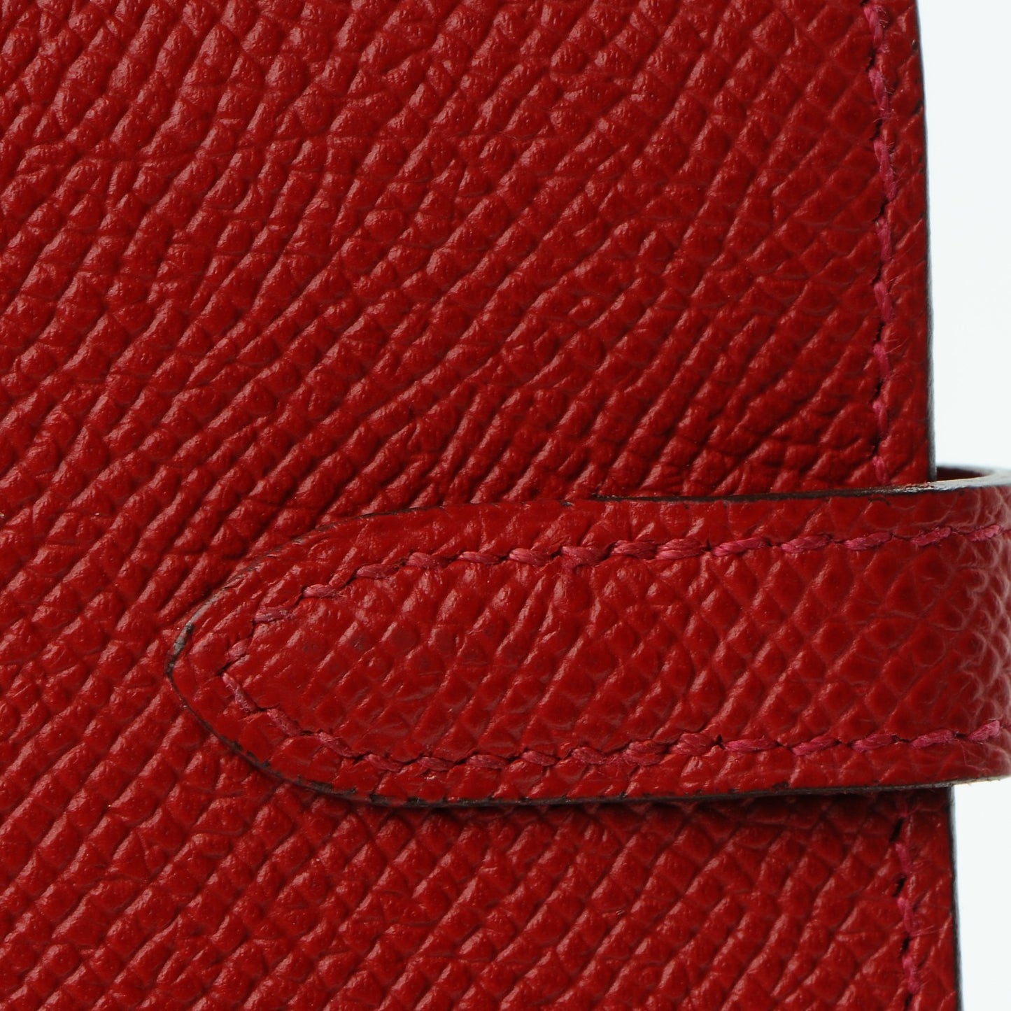 Epsom Kelly Medium Wallet Rouge Casaque