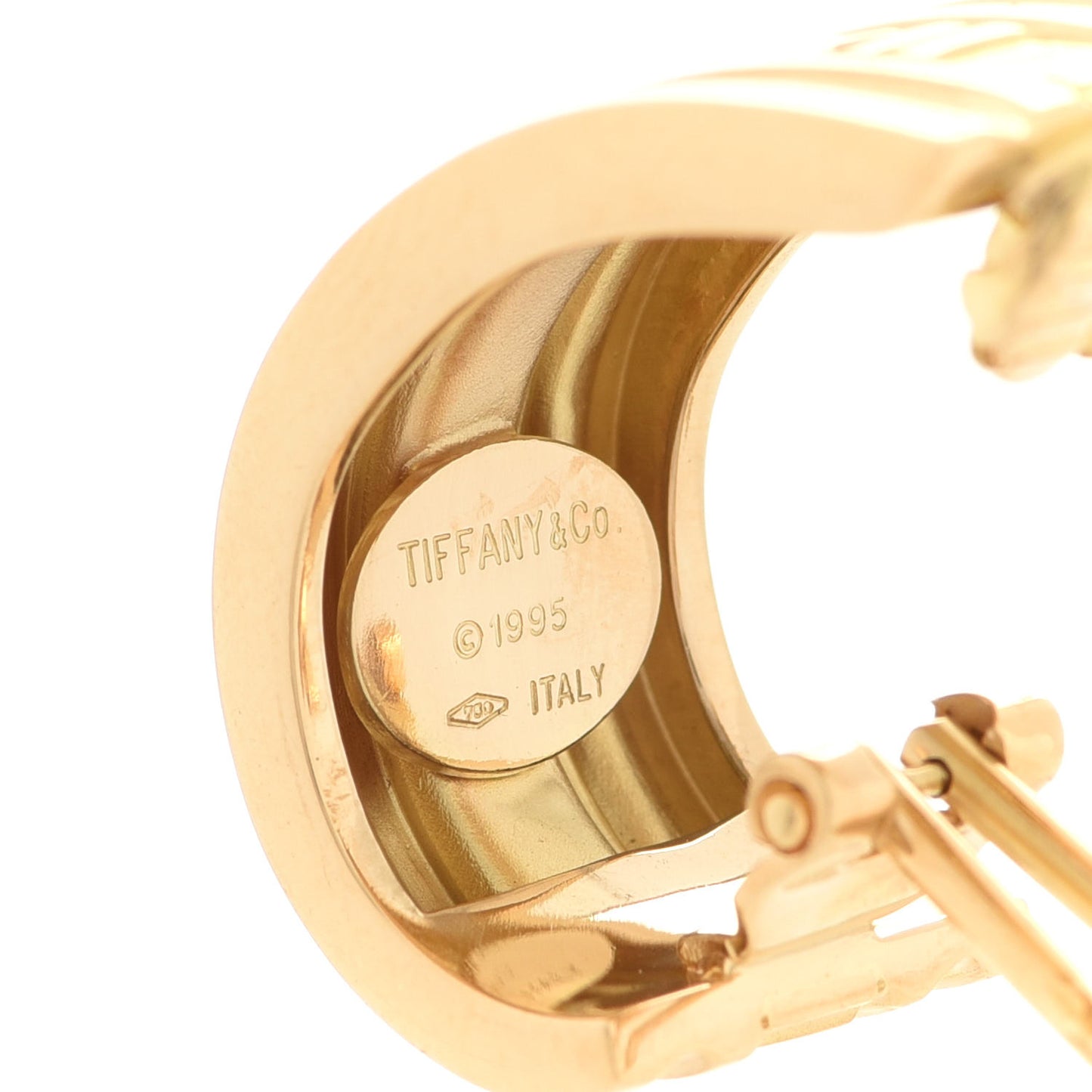 18K Yellow Gold Atlas Earrings