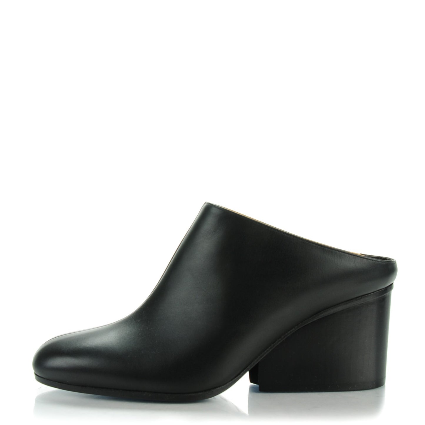 Box Wedge Booties 36 Black