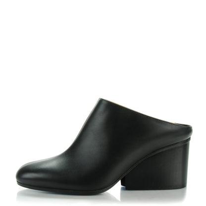 Hermes Box Wedge Booties 36 Black 1 of 8