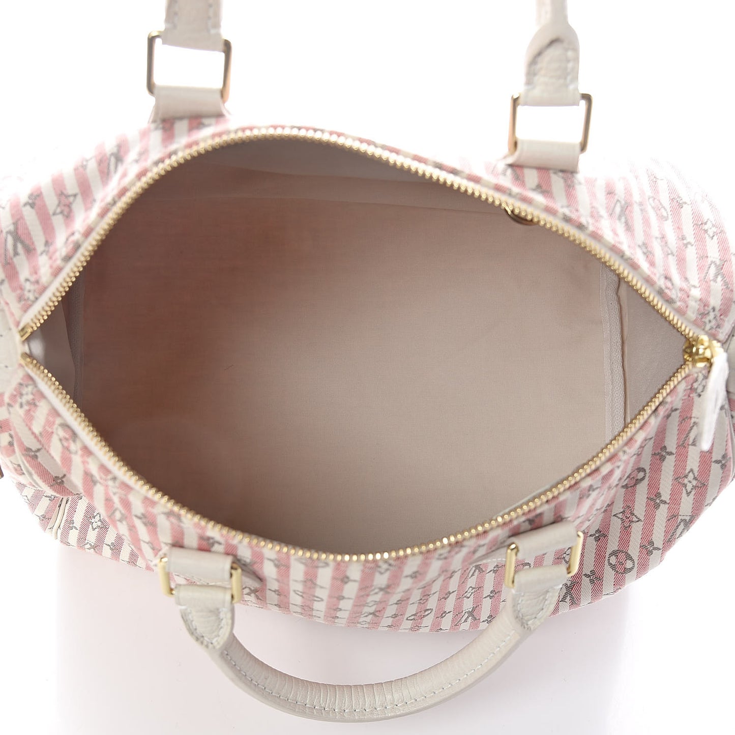 Mini Lin Croisette Speedy 30 Rouge