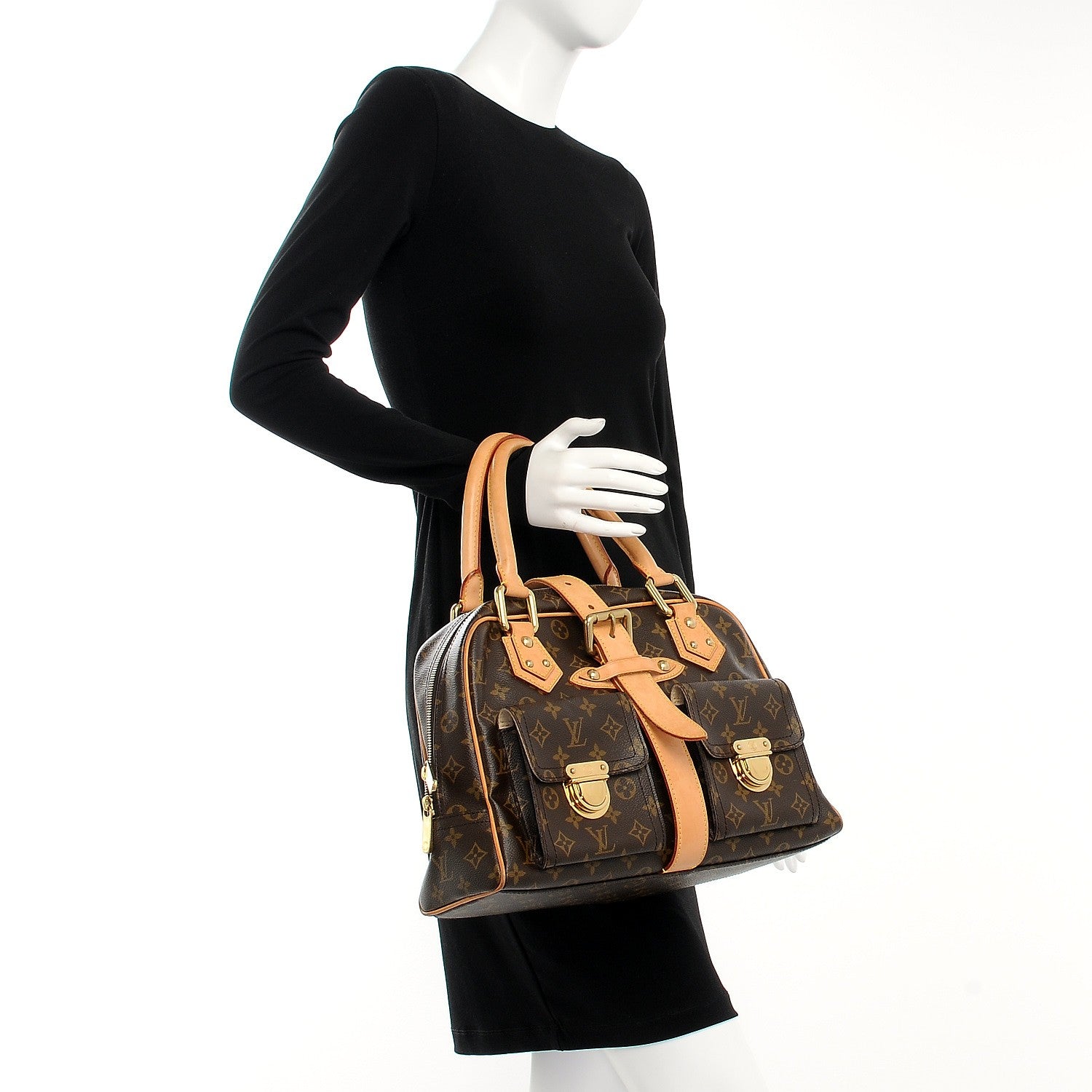 Louis Vuitton Monogram Manhattan GM 2 of 15