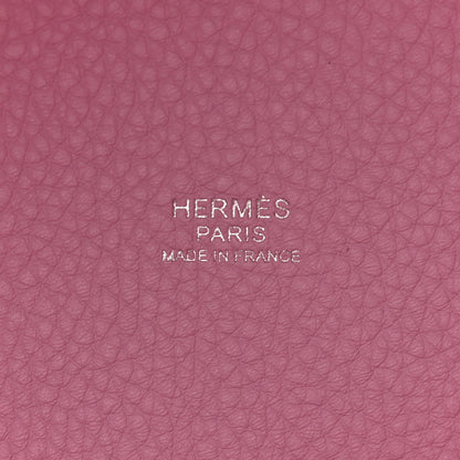 Hermes Taurillon Clemence Picotin Lock 22 MM Mauve Sylvestre 6 of 11