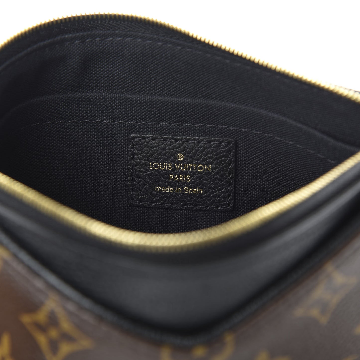 Monogram Pallas Clutch Black