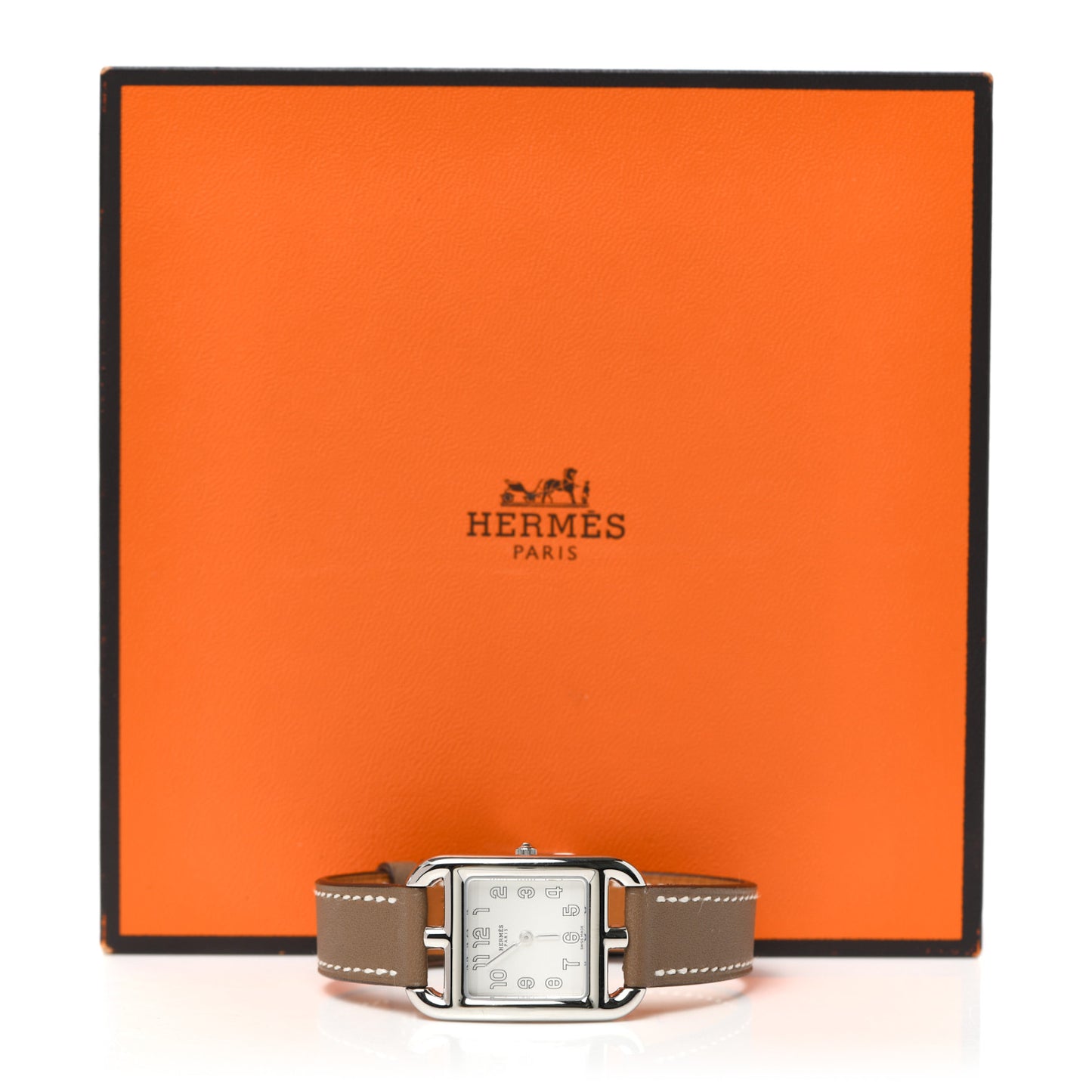 Stainless Steel Swift 23mm Cape Cod Quartz Watch Etoupe