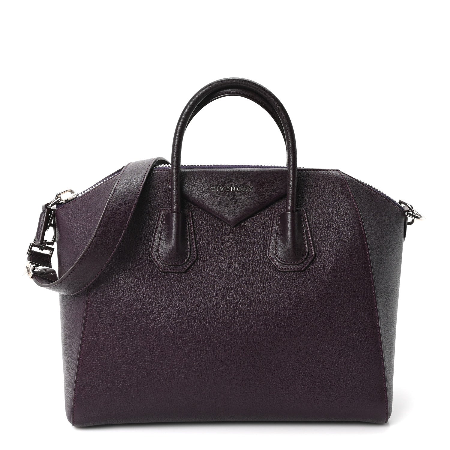 Givenchy Sugar Goatskin Medium Antigona Oxblood 1 of 10