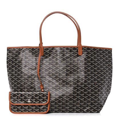 Goyard Goyardine Saint Louis GM Black Gold 1 of 10