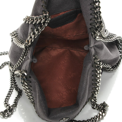 Stella McCartney Shaggy Deer Studded Mini Star Falabella Tote Grey 5 of 6