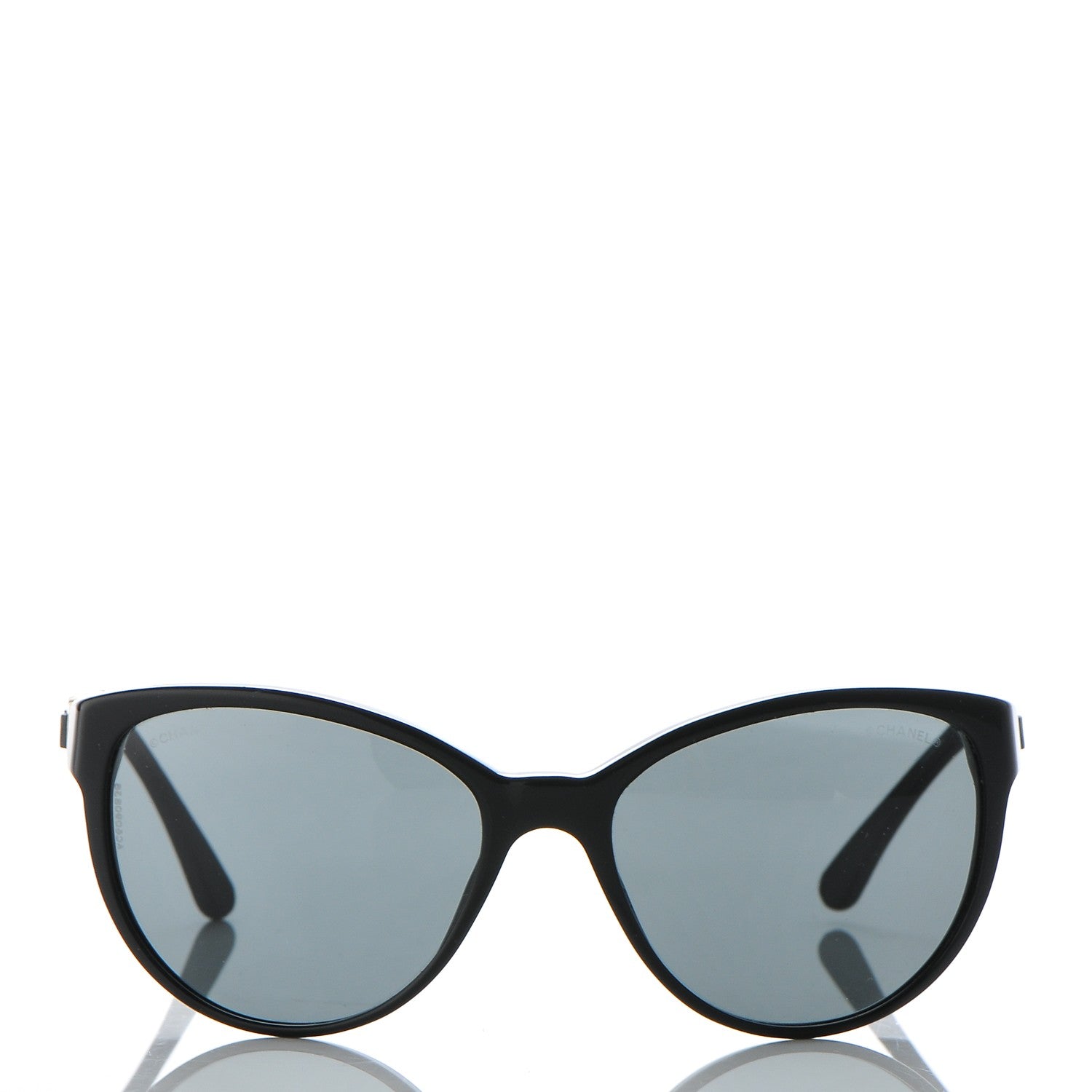 Chanel Butterfly Chain Sunglasses 5215-Q Black 2 of 7