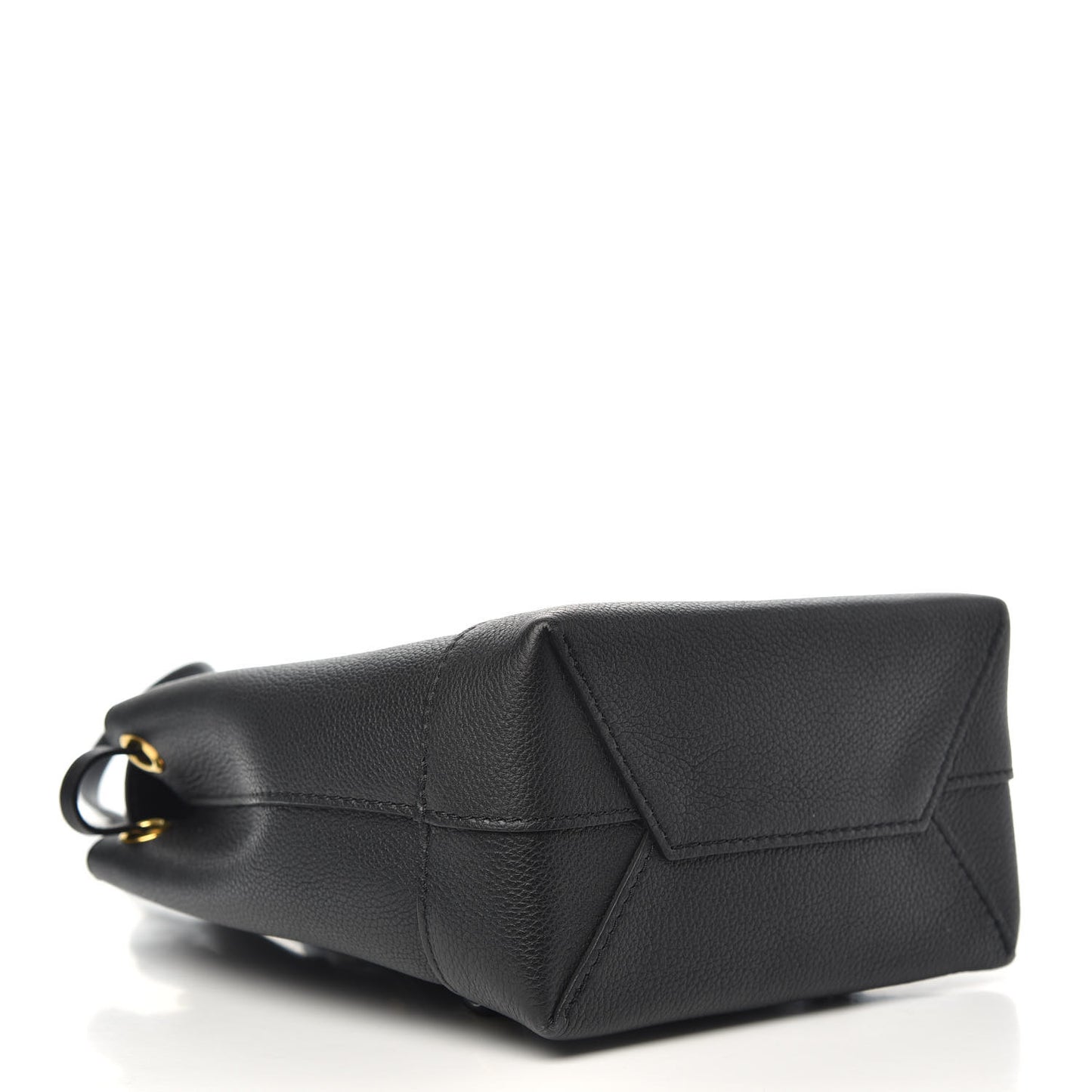 Calfskin Lockme Mini Backpack Black