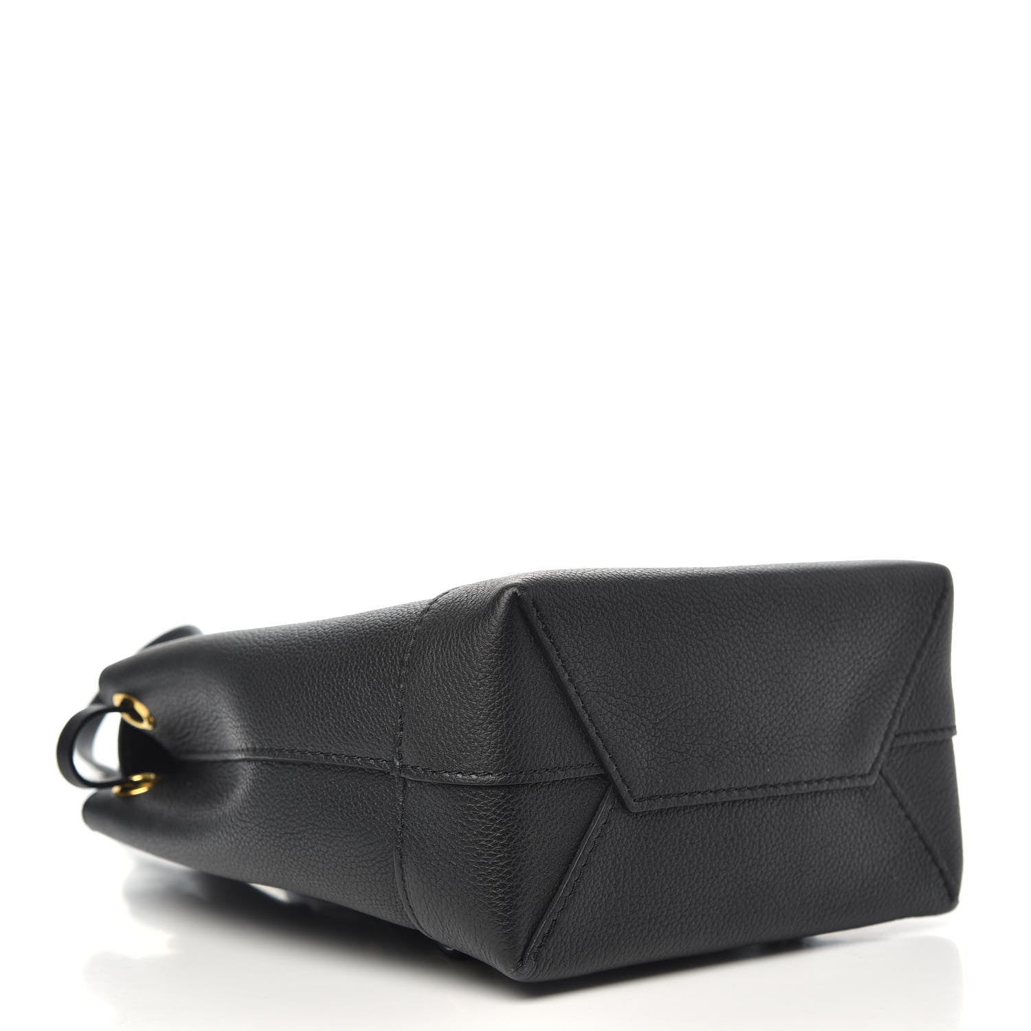Louis Vuitton Calfskin Lockme Mini Backpack Black 4 of 10