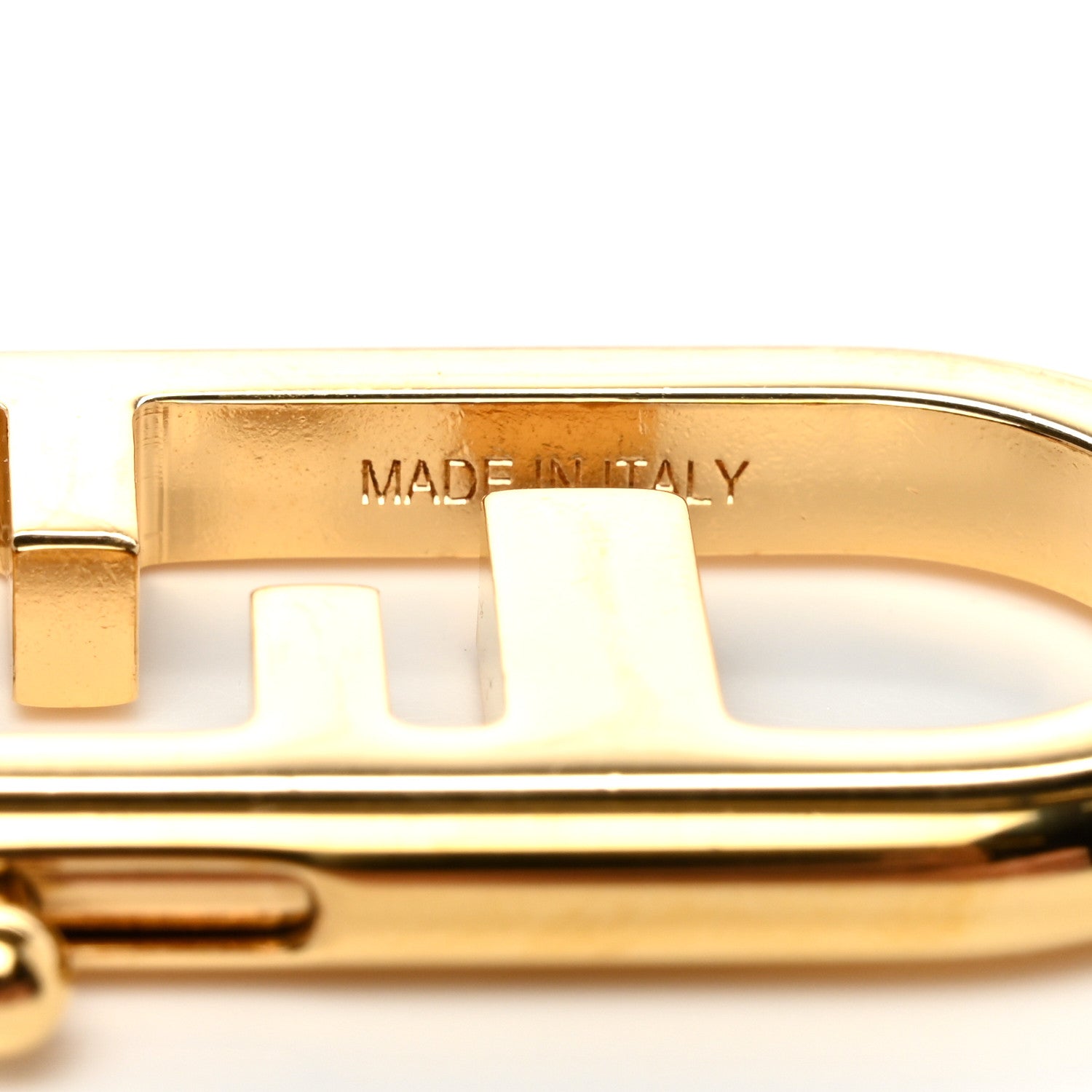Fendi Metal O'Lock Gold 3 of 4