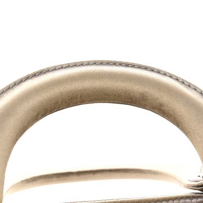 Christian Dior Satin Crystal Cannage Mini Lady Dior Gray 15 of 22